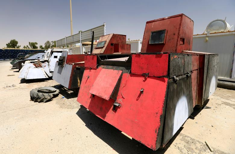 خودروهای انتحاری داعش در موصل (+عکس)