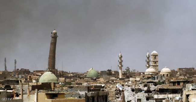 آزادسازی مسجد محل اعلام خلافت داعش