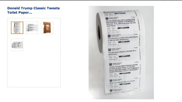 توئیت‌های ترامپ طرح ابتکاری آمازون برای نوعی دستمال کاغذی (+ عکس)