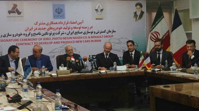 قرارداد ۶۶۰ میلیون یورویی ایران با رنو/ سهم ایران ۴۰ درصد