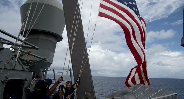 واکنش نیروی دریایی آمریکا به اطلاعیه ناوتیپ ذوالفقار نیروی دریایی سپاه