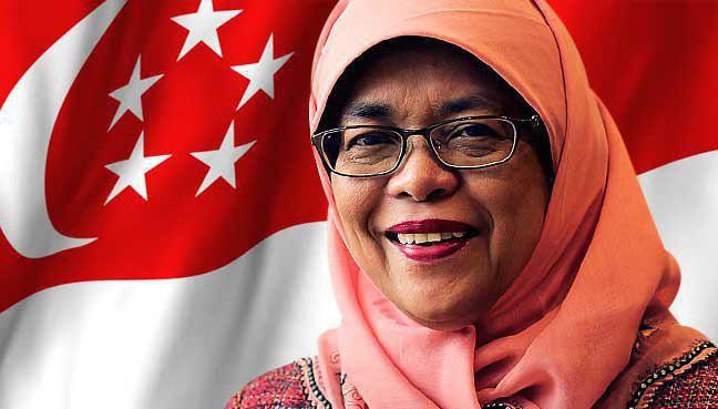 اولین رئیس‌جمهور زن محجبه در سنگاپور انتخاب شد (+عکس)