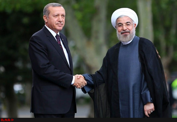 استقبال رسمی روحانی از اردوغان (+عکس)