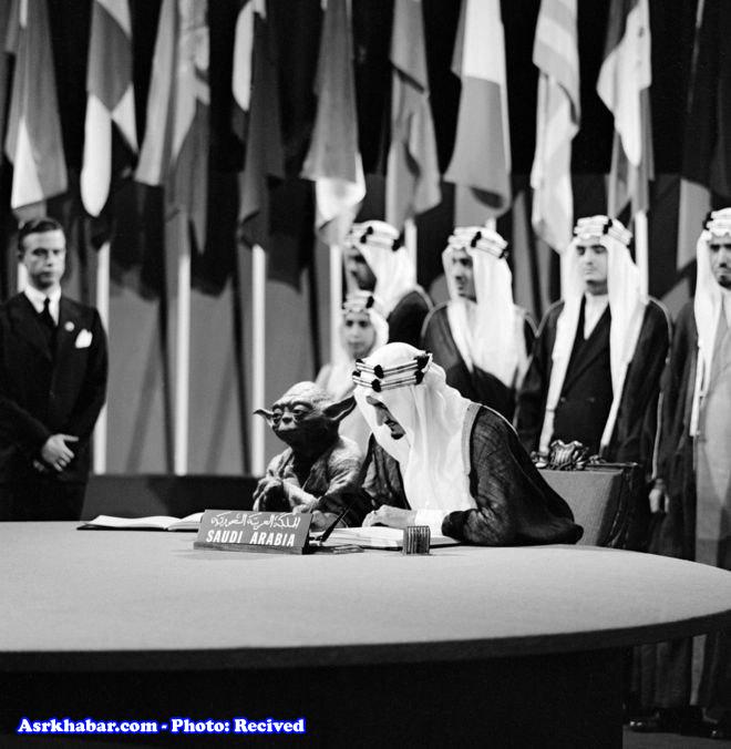 انتشار عکس تمسخر پادشاه در کتاب درسی عربستان