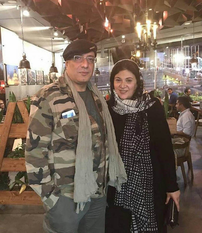 امیر جعفری و همسرش در یک رستوران (+عکس)