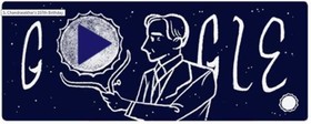 تغییر لوگوی گوگل به مناسبت تولد اخترفیزیکدان برنده نوبل (+عکس)