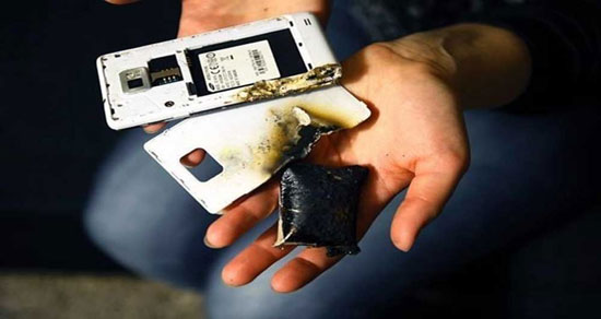 گوشی سامسونگ Galaxy J7 در هواپیما آتش گرفت (+عکس)