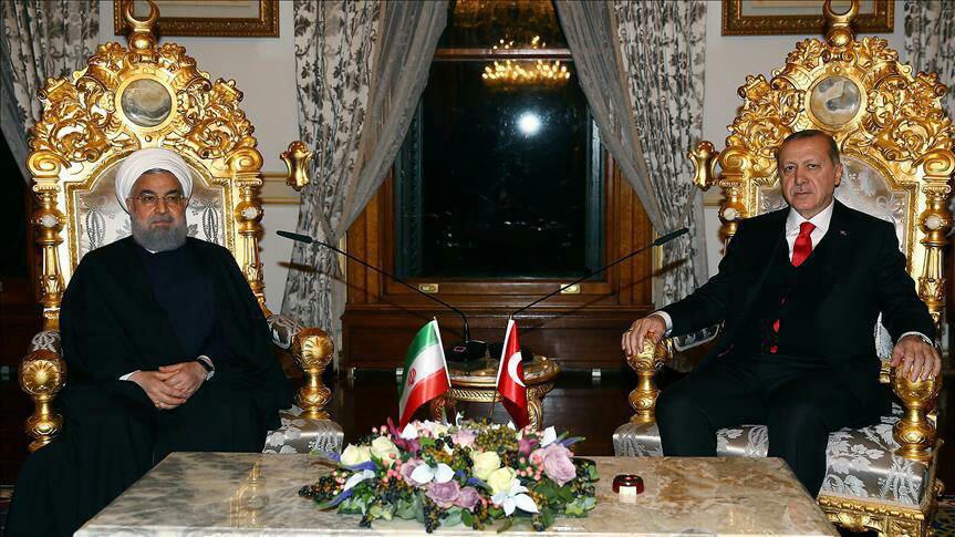 اردوغان و روحانی دیدار کردند (عکس)