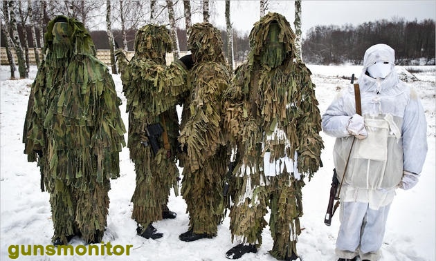 کمپ آموزشی تک تیراندازان روس (+عکس)