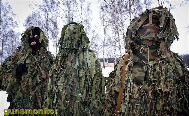 کمپ آموزشی تک تیراندازان روس (+عکس)