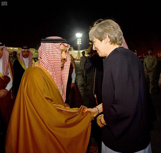 سفر نخست وزیر انگلیس به عربستان