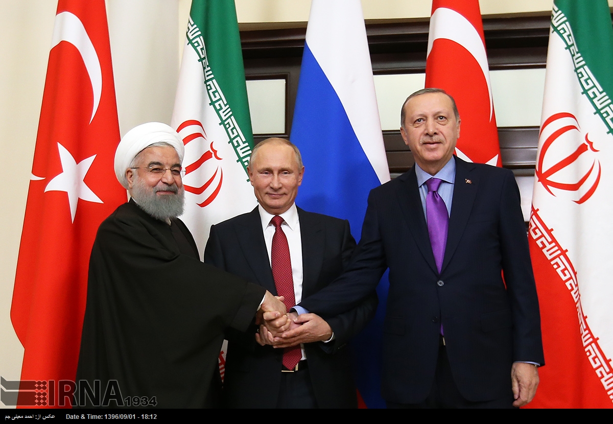 روحاني، پوتين و اردوغان در آنكارا ديدار مي‌كنند