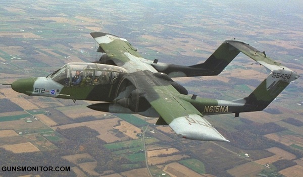 هواپیمای تهاجمی نورث آمریکن راکول OV-10 برونکو(+تصاویر)