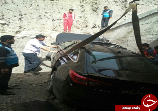 تصادف مرگبار در جاده هراز (+عکس)