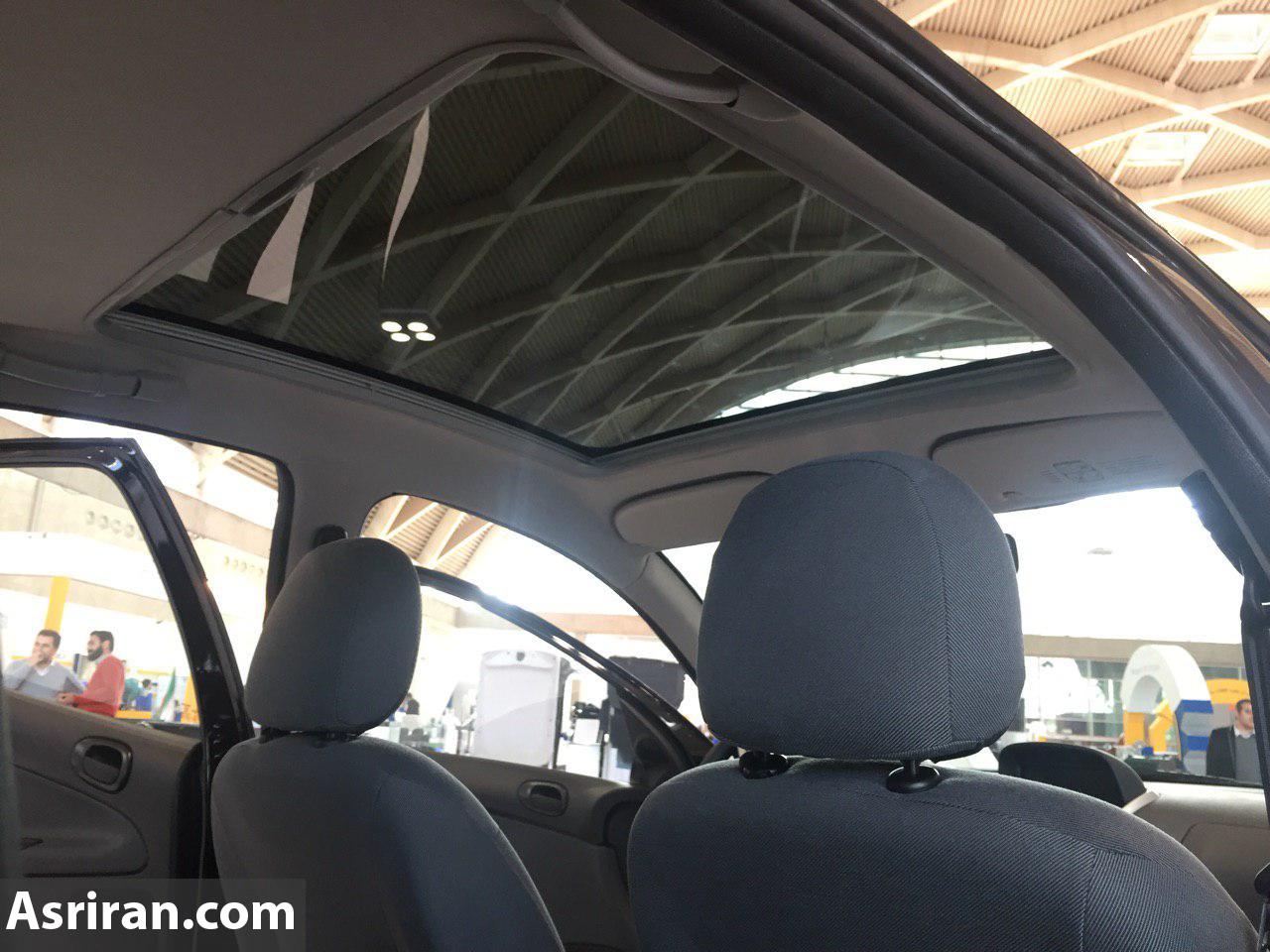 ایران خودرو 207  صندوقدار و هاچ بک با سقف شیشه را به نمایش گذاشت (+عکس)