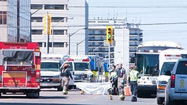 ۱۰ کشته و ۱۶ زخمی در اصابت خودرو به رهگذران در تورنتو/ شناسایی هویت مظنون حادثه