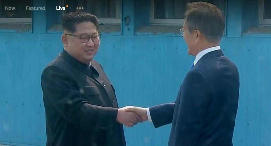 دیدار تاریخی سران کره جنوبی و کره شمالی