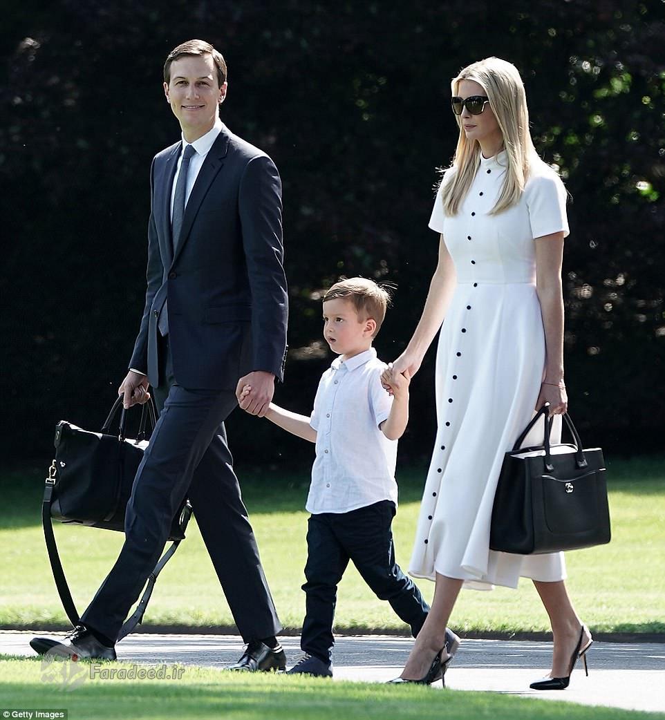 تعطیلات خانوادگی ترامپ و خانواده‌اش (+عکس)