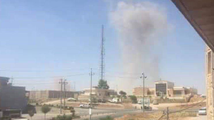 حمله موشکی سپاه به مقر حزب دموکرات کردستان ایران در شمال عراق (+عکس)