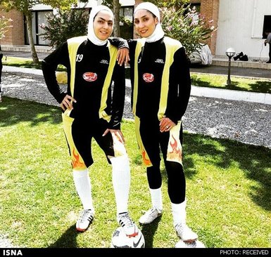 نخستین زن فوتبالیست ایران در لیگ عراق (+عکس)