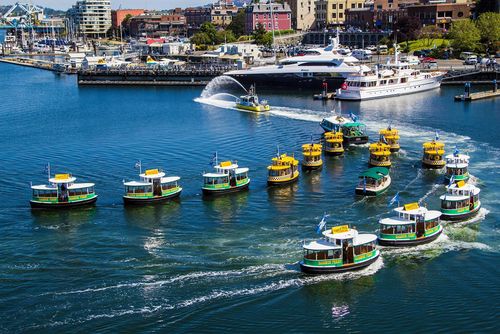 تاکسی های آبی اچ 20 در جزیره ویکتوریا- کانادا