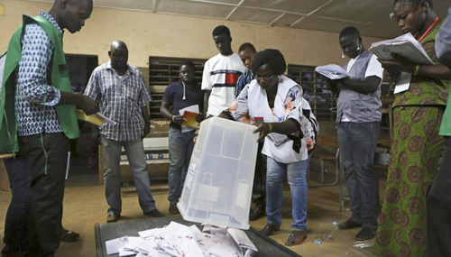 شمارش آرا در انتخابات ریاست جمهوری گامبیا 