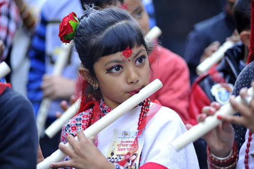 جشنواره آیینی یک اقلیت قومی در نپال – کاتماندو