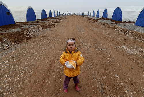 اردوگاه آوارگان جنگی موصل عراق