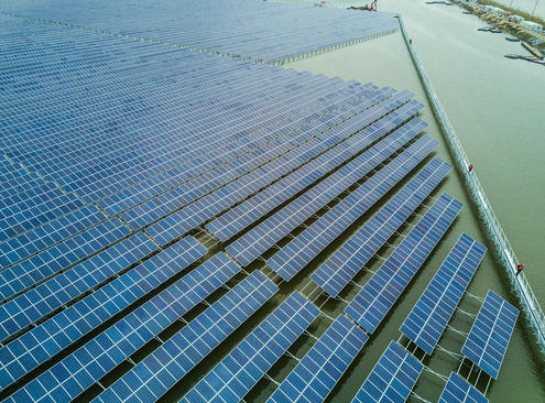 پنل های انرژی خورشیدی – چین