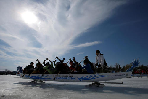 جشنواره قایقرانی روی یخ - رود 