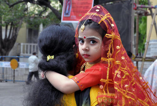 جشنواره آیینی ناوراتری – کلکته هند