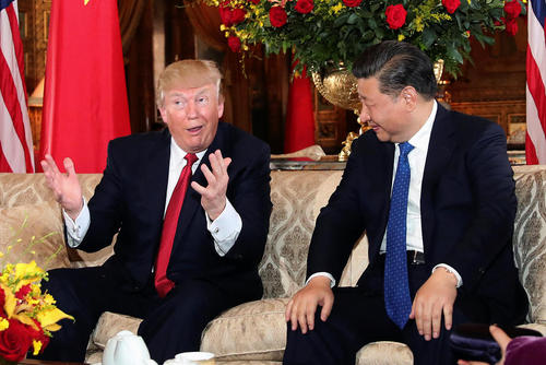 دیدار رهبران آمریکا و چین در تفرجگاه دونالد ترامپ در فلوریدا