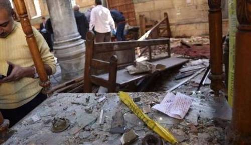 انفجار در کلیسای شهر طنطا - مصر 