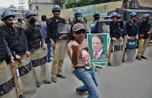  ابراز شادمانی از رای دیوان عالی پاکستان به عدم صلاحیت نخست وزیر پاکستان – لاهور
