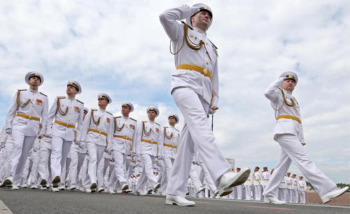 رژه نیروی دریایی روسیه – سنت پترز بورگ