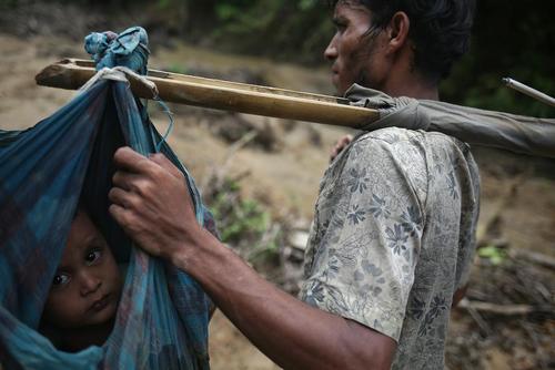 پناهجویان مسلمان میانماری در بنگلادش