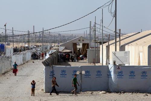 اردوگاه نگهداری زنان و فرزندان ستیزه جویان داعش در جنوب شهر موصل عراق