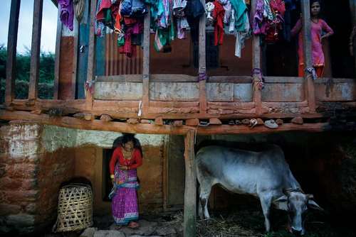 خانه ای روستایی در نپال