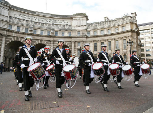 جشن ملی روز ترافالگار در لندن