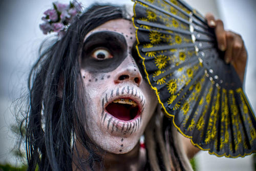 جشنواره روز مردگان در شهر سائوپائولو برزیل