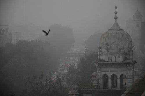 آلودگی هوا در لاهور پاکستان