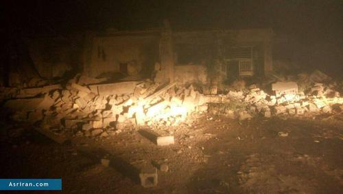 اولین تصاویر از خرابی زلزله در شهرستان سرپل ذهاب   کرمانشاه