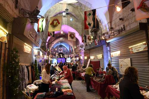 بازگشایی بازار تاریخی شهر حلب سوریه/ عکس:خبرگزاری فرانسه