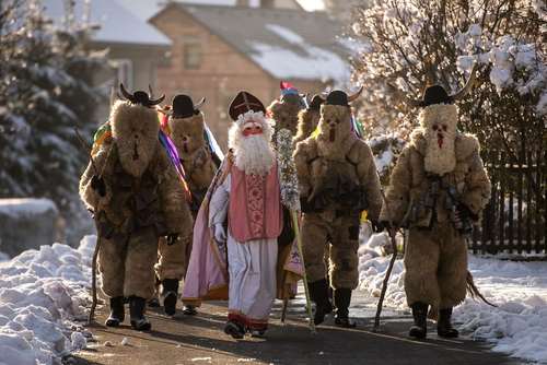 جشنواره سالانه سنت نیکولاس در جمهوری چک