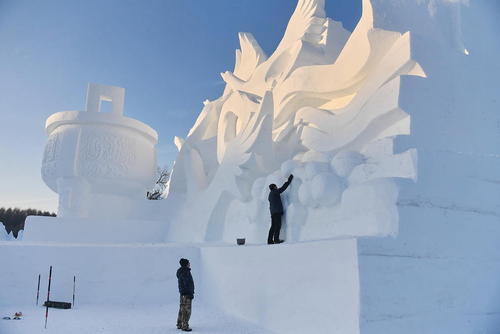 جشنواره سازه های برفی و یخی در چانگچون چین