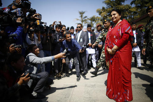 اعلام نامزدی دوباره رییس جمهوری نپال برای شرکت در انتخابات آتی ریاست جمهوری این کشور