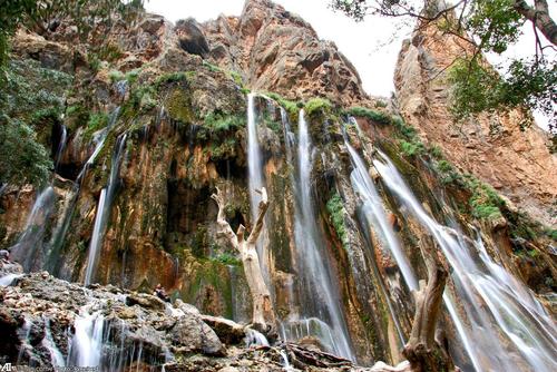 آبشار مارگون/ شهرستان سپیدان/ استان فارس