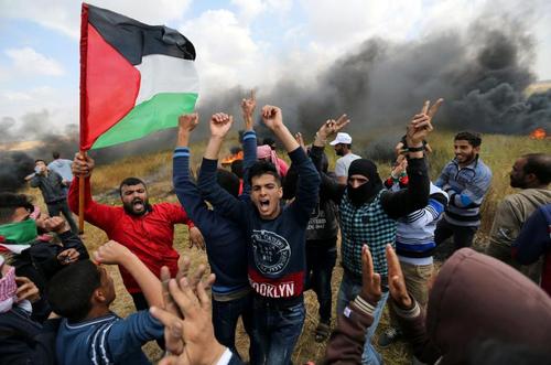 تظاهرات گسترده ضد اشغالگری فلسطینی‌ها در مرز غزه با اسراییل/عکس‌ها: رویترز