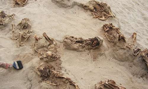 تصاویر قربانگاه کشف شده در ساحل شمالی کشور پرو