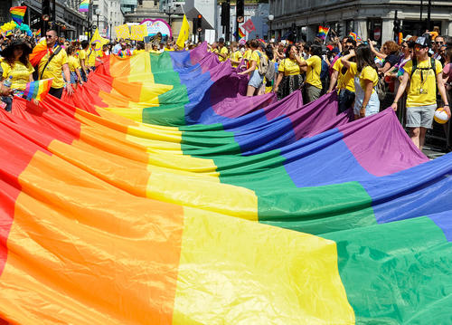 راهپیمایی سالانه حمایت از حقوق دگرباشان جنسی در لندن